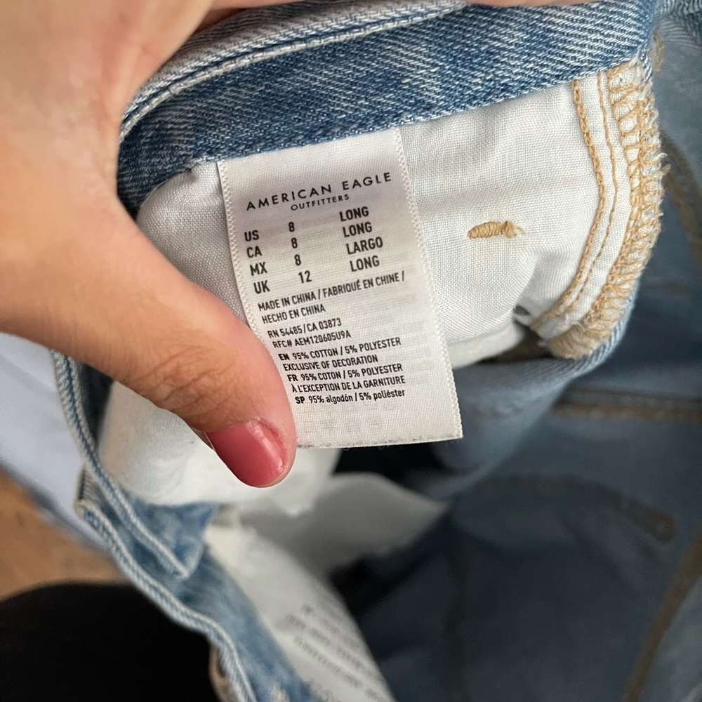 American Eagle mom jeans/boyfriend